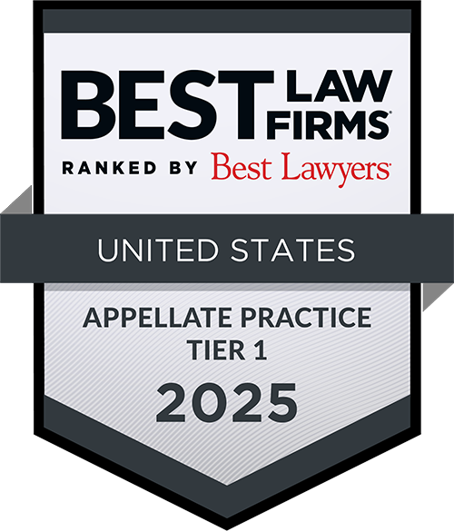 Best Law Firms 2025 - National Tier 1 Badge