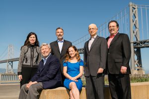 Sandy Rosen, Mike Bien, Ernie Galvan,  Gay Grunfeld, Lisa Ells, and Jeff Bornstein